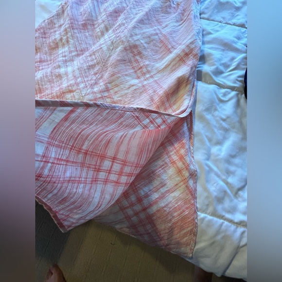 J. Jill Love Linen Plaid Sleeveless Maxi Dress with pockets - Picture 5 of 10